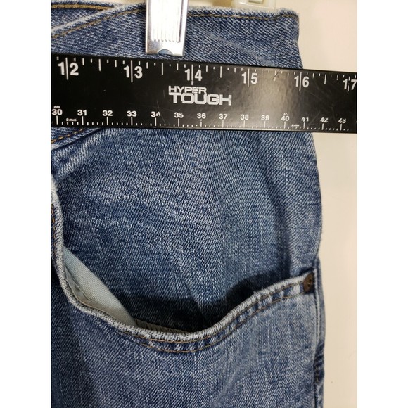 Lee Jeans Mens Size 32x30 Blue Med Wash Denim Straight Leg - Picture 2 of 6